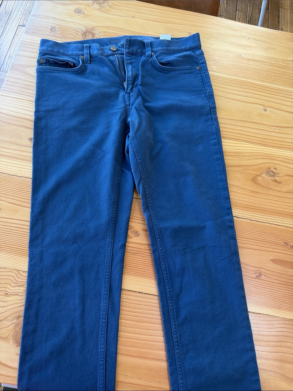 Banana Republic Mens Traveler Slim Straight Jeans in Deep Navy Size 32x32